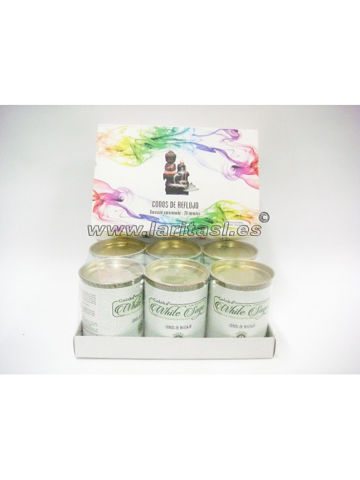 Conos reflujo Goloka Salvia Blanca (1 lata)